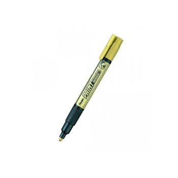 Маркер Pentel Paint MMP20, златен, 4.0 mm, за различни повърхности | JAR Computers Pentel Paint MMP20