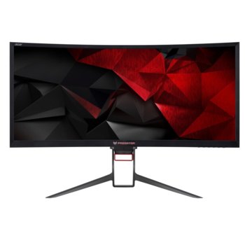 Монитор Acer Predator Z35P (UM.CZ1EE.P01_NP.MCE11.008) в комплект с мишка Cestus 500, 35" (89cm) VA панел, 120 Hz, Ultra WQHD, 4ms, 100 000 000:1, 300 cd/m2, DisplayPort, HDMI, USB | JAR Computers Acer Predator Z35P and Cestus 500 PMW730