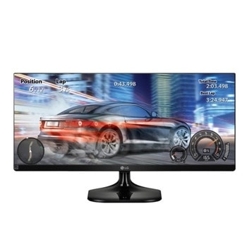 Монитор LG 25UM58-P, 25" (63.50 cm) IPS панел, 75Hz, Ultra Wide FHD, 5ms, 1000:1, 250 cd/m2, HDMI | JAR Computers LG 25UM58-P
