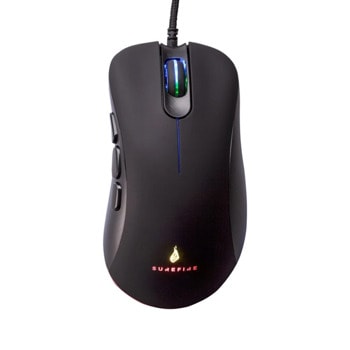 Мишка SureFire Condor Claw, оптична (6400 dpi), USB, черна, 8 бутона | JAR Computers Мишка SureFire Condor Claw