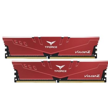 Памет 64GB (2x32GB) DDR4 3600MT/s, Team Group T-Force Vulcan Z Red (TLZRD464G3600HC18JDC01), 1.35V | JAR Computers Team Group TLZRD464G3600HC18JDC01