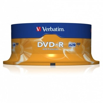 Verbatim DVD-R 4.7GB 25бр. 43522