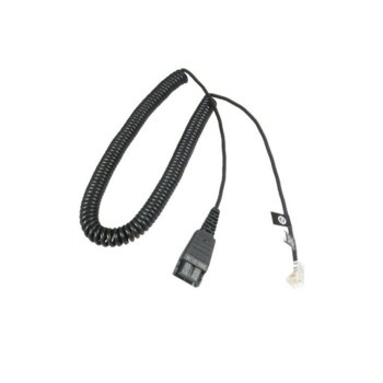 Свързващ кабел Jabra QD to RJ10 (8800-00-37) | JAR Computers Jabra QD to RJ10