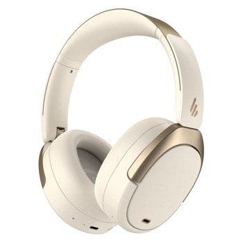 Слушалки Edifier WH950NB Ivory, безжични, микрофон, Bluetooth, 40mm драйвери, до 55 часа време на работа, бели | JAR Computers Слушалки Edifier WH950NB Ivory
