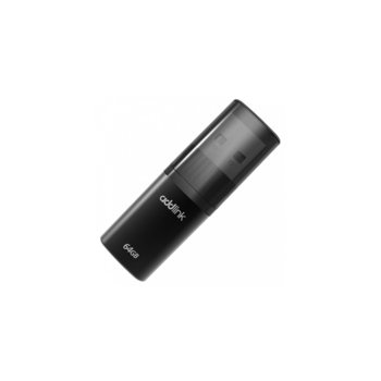 Памет 64GB USB Flash Drive, Addlink U15, USB 2.0, черна | JAR Computers Addlink 64GB U15 USB 2.0