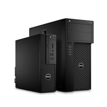 Настолен компютър Dell Precision T3620 MT (#DELL02284), четириядрен Kaby Lake Intel Core i7-7700 3.6/4.2 GHz, GeForce GTX 1060 6GB, 16GB DDR4, 1TB HDD & 256GB SSD, 6x USB 3.0, клавиатура и мишка, Windows 10 | JAR Computers Dell Precision T3620 MT #DELL02284