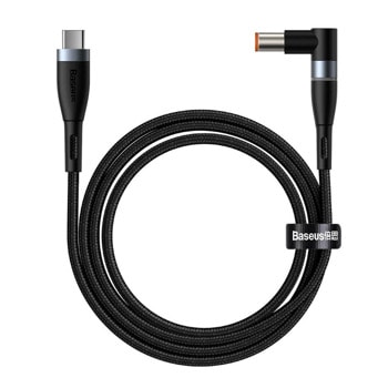 Кабел Baseus Zinc Magnetic Series, от USB C(м) към Lenovo конектор 7.9х5.5 мм, черен | JAR Computers Baseus Magnetic Zinc Lenovo (7.9х5.5мм) (200 см)