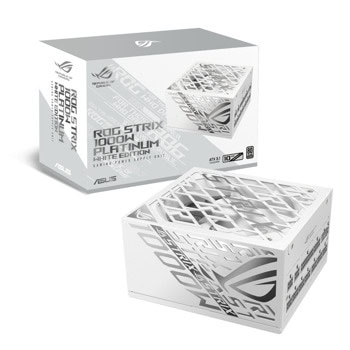 Захранване Asus ROG Strix White Edition (90YE00W4-B0NA00), 1000W, Active PFC, 80 Plus Platinum | JAR Computers Asus 1000W ROG Strix White Edition 90YE00W4-B0NA00