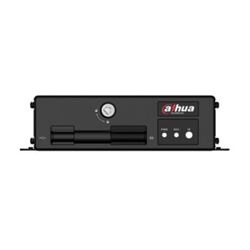 Мобилен видеорекордер Dahua MXVR1004-GFW, 4 канала, H.265+/H.264+, 2x SD Card Reader до 256GB, 2x USB, 4G, WiFi, GPS image