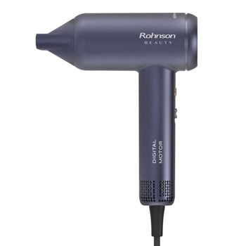 Сешоар Rohnson R-684, 1600W, 2 скорости, 5 температурни настройки, йонизация, защита от прегряване, лилав | JAR Computers Сешоар Rohnson R-684