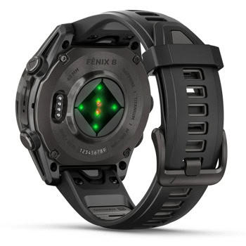 Garmin fenix 8 43mm Sapphire/Carbon DLC 010-02903