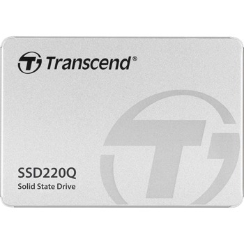 Памет SSD 1TB, Transcend SSD220Q, SATA 6 Gb/s, 2.5" (6.35 cm), скорост на четене 550 MB/s, скорост на запис 500 MB/s | JAR Computers Transcend TS1TSSD220Q 1TB
