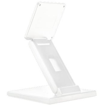 Поставка за тъч монитори Hannspree Compact, за екрани 10"- 21.5", VESA 75x75-100x100, бял | JAR Computers Hannspree Compact 80-04000006G010