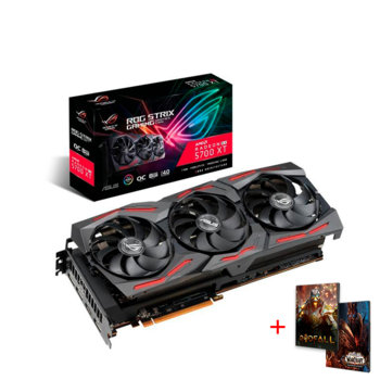 Видео карта AMD Radeon RX 5700 XT с подарък игра World of Warcaft: Shadowlands и Godfall, 8GB, Asus ROG Strix OC Edition, GDDR6, 256bit, Display Port, HDMI | JAR Computers Asus ROG Strix Radeon RX 5700XT OC Edition 8GB