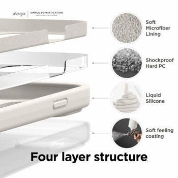 Soft Silicone за iPhone 14 бургунди