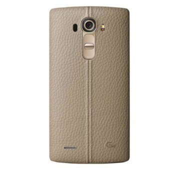 LG G4 Leather Battery Cover Beige CPR-110.AGEUBG