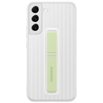 Samsung S22+ Protective Standing Cover White