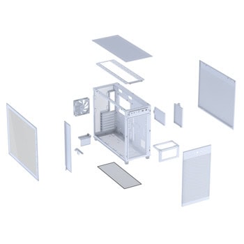 кутия asus prime ap303 tg white 90dc00v3-b39010