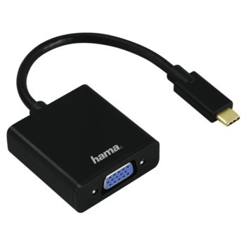 Адаптер HAMA 135727 USB C VGA