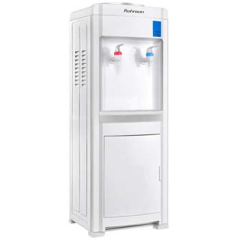 Диспенсър за вода Rohnson R-9706, електронен, 420W нагревател, защита срещу токов удар, бял | JAR Computers Rohnson R-9706