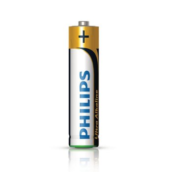 Батерии алкални Philips Ultra AAA, 1.5V, 2 бр.