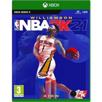 Игра за конзола NBA 2K21, за Xbox Series X | JAR Computers NBA 2K21 Xbox Series X
