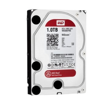 Твърд диск 1TB Western Digital WD Red, SATA 3/6Gb/s, IntelliPower, 64MB, 3.5" (8.89cm) | JAR Computers Western Digital 3,5 1TB WD Red SATA 6Gbs 64MB