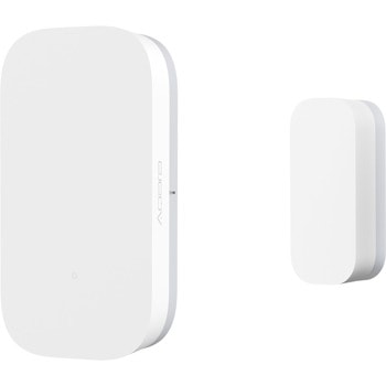 Сензор за врати/прозорци Aqara door and window sensor MCCGQ11, безжична връзка ZigBee, вградена CR1632 клетъчна батерия, максимално разстояние 22мм, бял | JAR Computers Aqara door and window sensor MCCGQ11