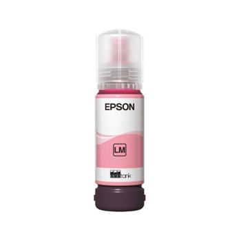 Мастило за Epson EcoTank L8050, Light Magenta - C13T09C64A - Epson - Заб.: 7200 брой копия, 70 ml капацитет | JAR Computers Epson 108 EcoTank Light Magenta ink C13T09C64A