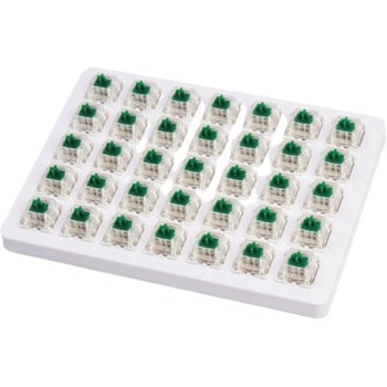 Суичове за механична клавиатура Keychron Gateron G Pro Green, Switch Set 35 броя, зелени image