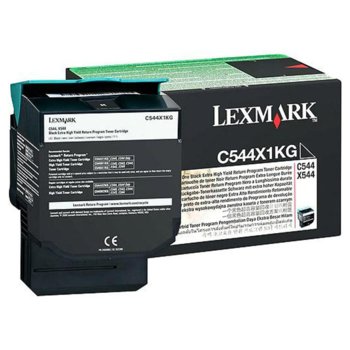 КАСЕТА ЗА LEXMARK C544/X544 - Black - P№ C544X1KG - заб.: 6000k | JAR Computers C544/X544 - Black Print Cartridge for 6 000к