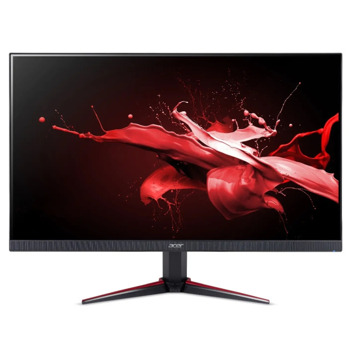 Монитор Acer Nitro VG240YEbmipx (UM.QV0EE.E01), 23.8" (60.45cm), IPS панел, 100Hz, Full HD, 1ms, 100 000 000:1, 250cd/m2, HDMI, DisplayPort | JAR Computers Монитор Acer Nitro VG240YEbmipx