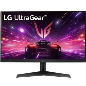 Монитор LG 24GS60F-B, 23.8" (60.45cm) IPS панел, 180Hz, Full HD. 1ms, 300cd/m2, DisplayPort, HDMI | JAR Computers LG 24GS60F-B