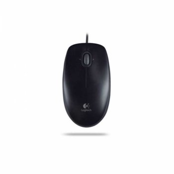 Logitech B110 оптична (800dpi) черна USB