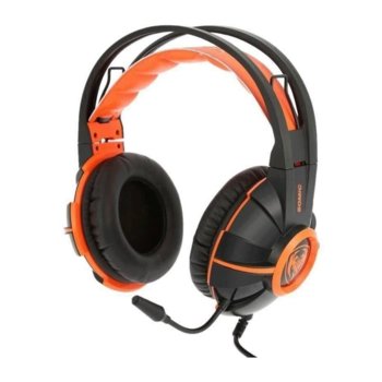 Слушалки Somic G905-BK, микрофон, 2.20m дължина на кабела, 2х 3.5mm жак, черни | JAR Computers Somic G905-BK