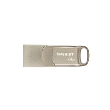 Памет 64GB USB Flash Drive, Patriot TAB T560, USB 3.2 Gen 1 Type-A/C, златиста | JAR Computers Patriot 64GB TAB T560 PS64GT560DS5D