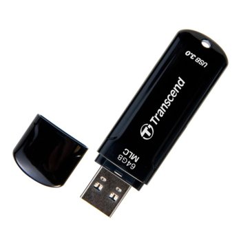 Transcend 64GB JETFLASH 750, USB 3.0, black