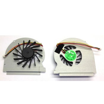 Вентилатор за лаптоп, съвместим с Toshiba Satellite M600 P745 (3 пина) | JAR Computers CPU Fan Toshiba Satellite M600 P745