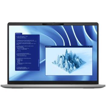Лаптоп Dell Latitude 7455 (N002L745514EMEA_VP)(сив), дванадесетядрен Qualcomm Snapdragon X Elite X1E-80-100 3.4/4.0GHz, 14" (35.56cm) WQXGA 400nits Anti-Glare Touchscreen Display, (USB4), 16GB LPDDR5X, 512GB SSD NVMe, 2x USB4 Gen 3x2, Windows 11 Pro | JAR Computers Dell Latitude 7455 N002L745514EMEA_VP
