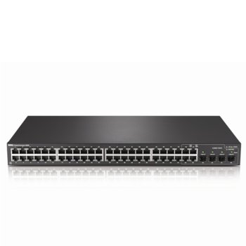 Суич Dell PowerConnect 2848 Web, 48x 1000Mbps Base-T, 4 SFP Combo Ports | JAR Computers PowerConnect 2848 Web-Managed Switch