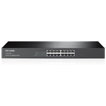 Суич TP-Link TL-SF1016, 100Mbps, 16-Port | JAR Computers Switch TP-Link TL-SF1016
