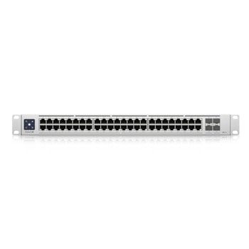 Суич Ubiquiti USW-ENTERPRISE-48-POE-EU, 2500Mbps, 48x 10/100/1000/2500 Mbps PoE, 4x (10 Gbps) | JAR Computers Ubiquiti USW-ENTERPRISE-48-POE-EU