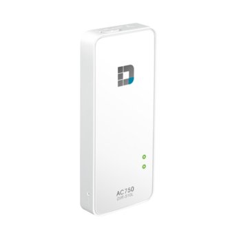 Wi-Fi DIR-510L AC750 Portable Router and Charger