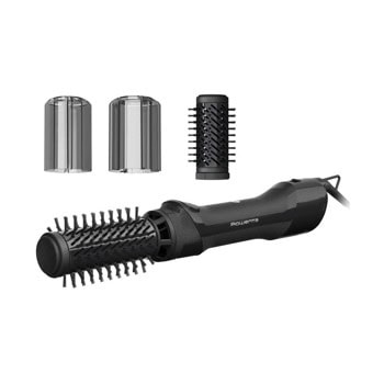 Електрическа четка за коса Rowenta Brush Activ UB9520F0, 1000W, керамично покритие, 2 температурни настройки, студена струя, черна | JAR Computers Rowenta Brush Activ UB9520F0