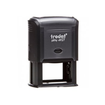Автоматичен печат Trodat 4927 черен, 60/40 mm, правоъгълен image