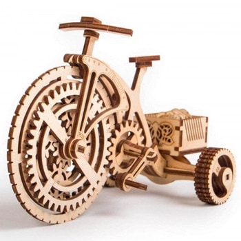 3D пъзел Wood Trick Bicycle, дървен, 89 части image