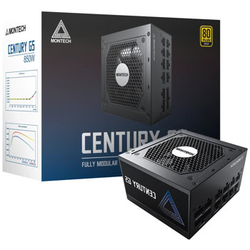 Захранване Montech CENTURY G5, 850W, Active PFC, 80 Plus Gold, 120mm вентилатор | JAR Computers Montech CENTURY G5 850W CENTURY-G5-850