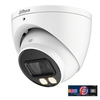 HDCVI камера Dahua HAC-HDW1239T-IL-A-0280B-S2, куполна камера, 2MP (1920x1080@25fps), 2.8mm, IR осветление (до 40m), IP67 | JAR Computers Dahua HAC-HDW1239T-IL-A-0280B-S2