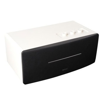 Тонколона Edifier D12, 2.0, 70W RMS (2x20W + 2x15W), Bluetooth, RCA, AUX, бяла | JAR Computers Edifier D12 White