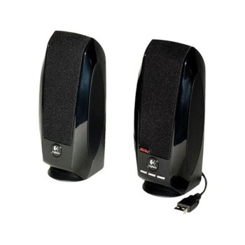 Тонколона LOGITECH S150, 2.0, 1.2W, черна, USB | JAR Computers LOGITECH S150 SPEAKER USB BLCK